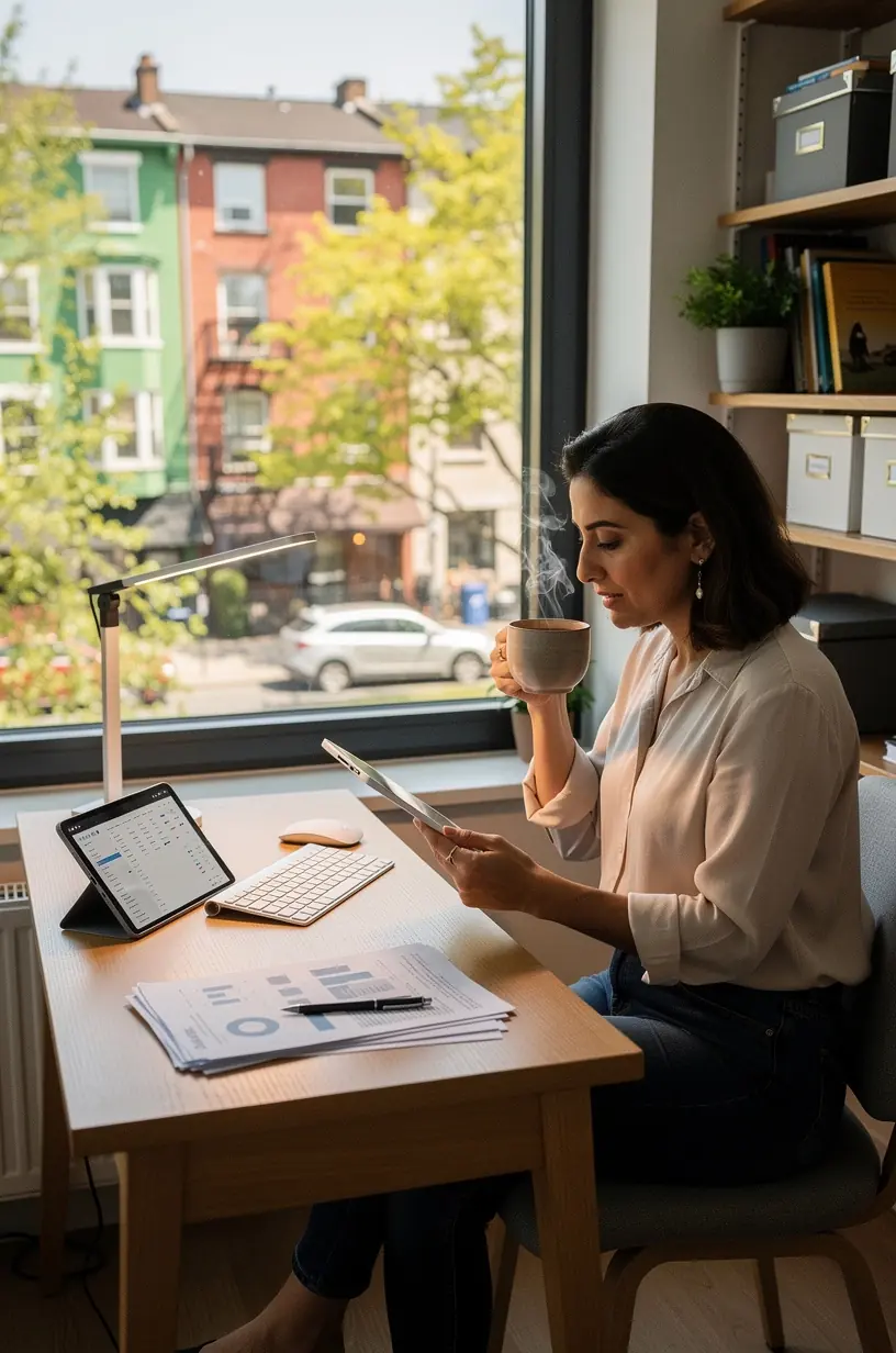 Energy-efficient living tips and automation tools.